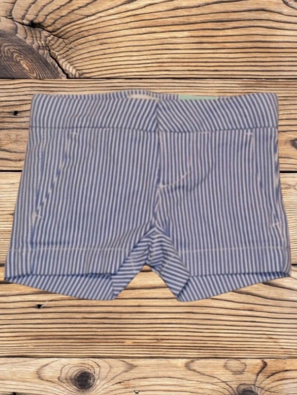 NWT LITTLE GIRL'S COPPER KEY RAILROAD SHORTS